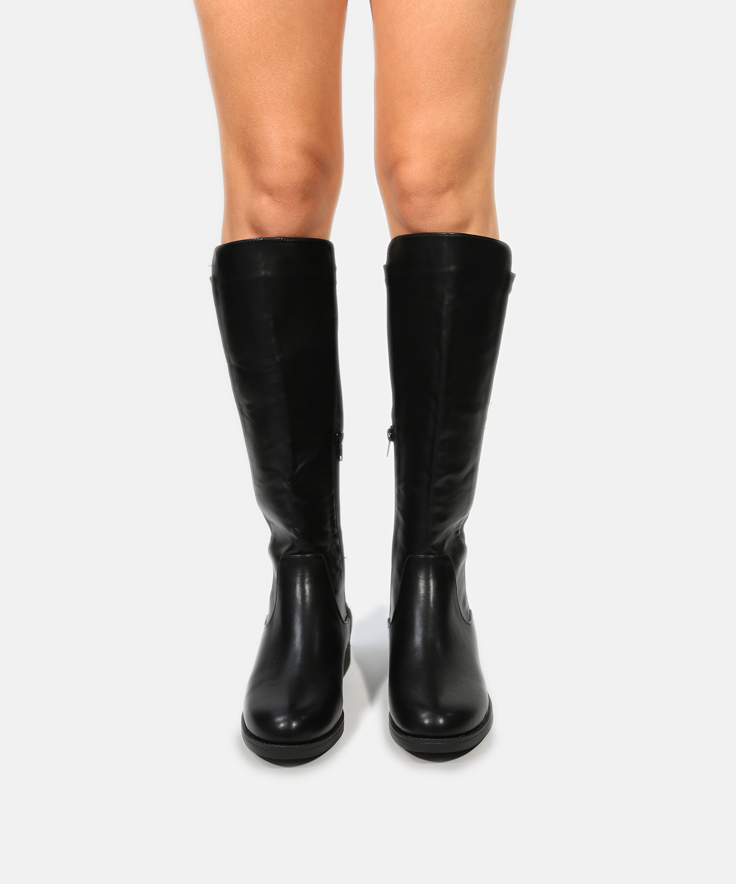 Bota plana alta image number null